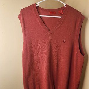 100 percent cotton Izod  orange vest